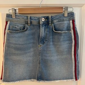 ZARA Denim Skirt, Size Small, LIKE NEW, Worn Once